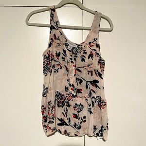 Motherhood Floral Nursing Top